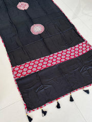 Modal Patch Work Top with Dupatta