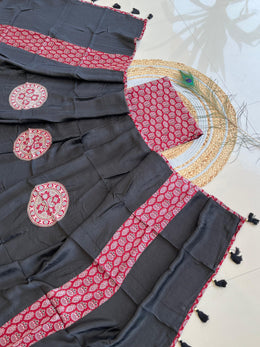 Modal Patch Work Top with Dupatta