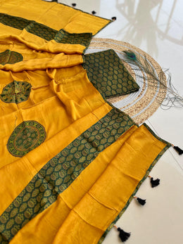 Modal Patch Work Top with Dupatta