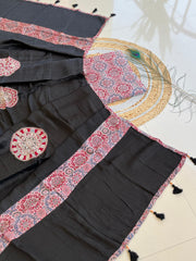 Modal Patch Work Top with Dupatta