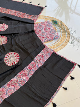 Modal Patch Work Top with Dupatta