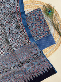 Ajrakh Salwar Suit