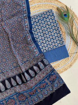 Ajrakh Salwar Suit
