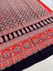 Ajrakh Salwar Suit