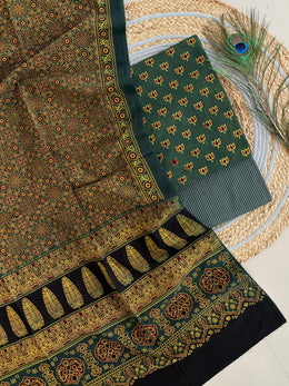 Ajrakh Salwar Suit