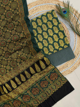 Ajrakh Salwar Suit