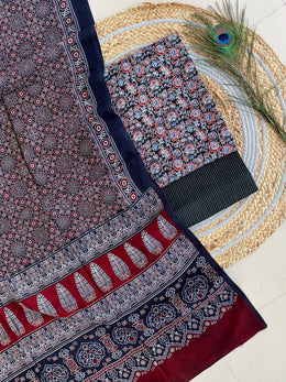 Ajrakh Salwar Suit