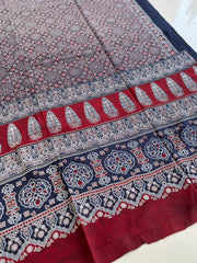Ajrakh Salwar Suit