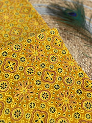 Ajrakh Applique Suit with Dupatta