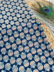 Ajrakh Applique Suit with Dupatta