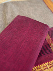 Handloom Mangalgiri Suit with Dupatta