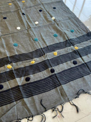 Ajrakh Salwar Suit With Khadi Dupatta