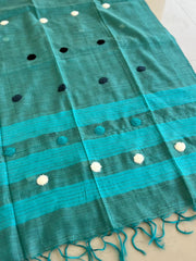 Ajrakh Salwar Suit With Khadi Dupatta