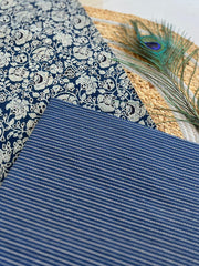 Ajrakh Salwar Suit With Khadi Dupatta