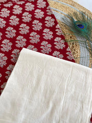 Ajrakh Mirror Work Salwar Suit