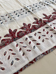 Ajrakh Mirror Work Salwar Suit