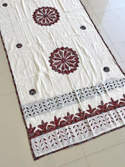 Ajrakh Mirror Work Salwar Suit