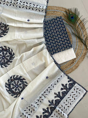 Ajrakh Mirror Work Salwar Suit