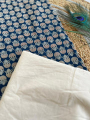 Ajrakh Mirror Work Salwar Suit