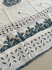 Ajrakh Mirror Work Salwar Suit