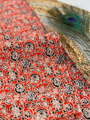 Ajrakh Mirror Work Salwar Suit