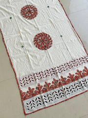 Ajrakh Mirror Work Salwar Suit