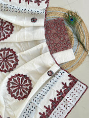 Ajrakh Mirror Work Salwar Suit