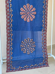 Ajrakh Patch Work Dupatta