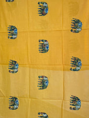 Ajrakh Patch Work Dupatta