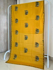 Ajrakh Patch Work Dupatta