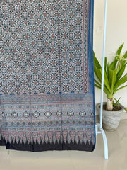 Rajasthani Ajrakh Mul Cotton Dupatta