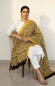 Rajasthani Ajrakh Mul Cotton Dupatta