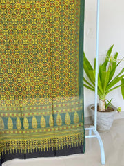 Rajasthani Ajrakh Mul Cotton Dupatta