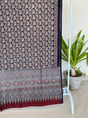 Rajasthani Ajrakh Mul Cotton Dupatta