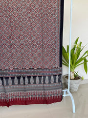 Rajasthani Ajrakh Mul Cotton Dupatta