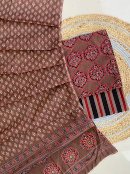 Ajrakh Salwar Suit