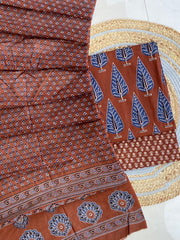 Ajrakh Salwar Suit