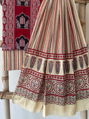 Ajrakh Salwar Suit