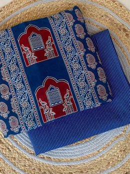 Ajrakh Unstitched Co-ord Set