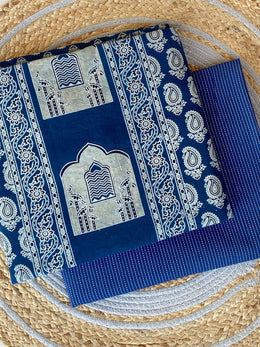 Ajrakh Unstitched Co-ord Set