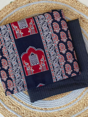 Ajrakh Unstitched Co-ord Set