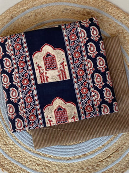 Ajrakh Unstitched Co-ord Set