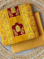 Ajrakh Unstitched Co-ord Set