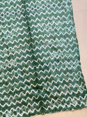 Bandhani & Lahariya Mirror Work Suit with Dupatta
